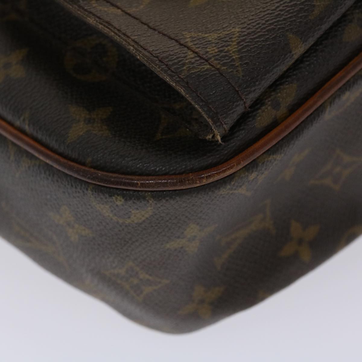 LOUIS VUITTON Monogram Hudson GM Shoulder Bag M40045 LV bs6371