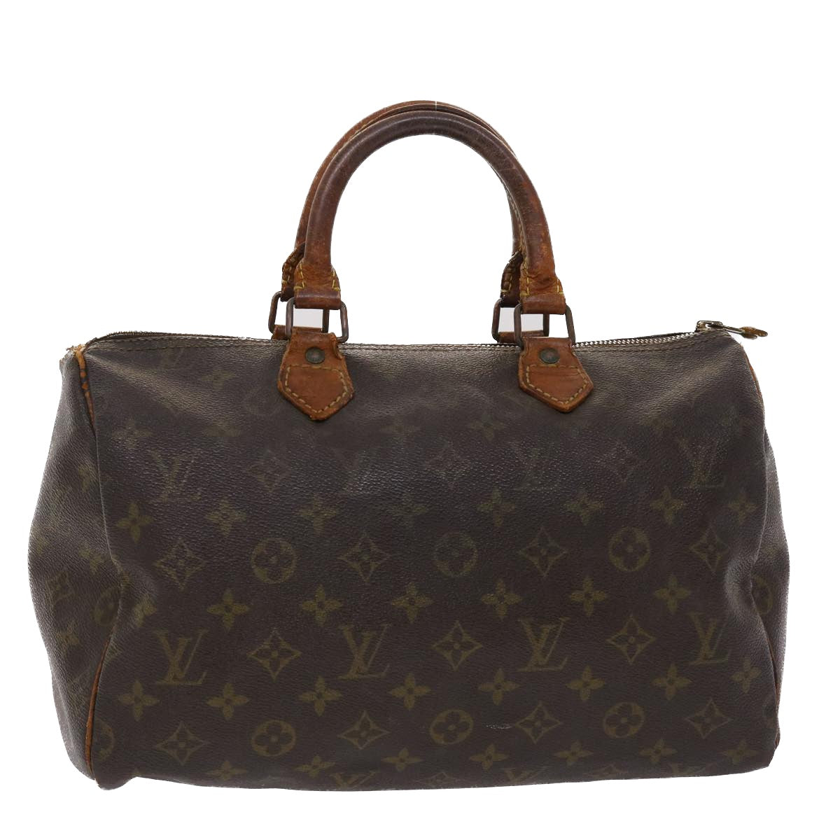 LOUIS VUITTON Monogram Speedy 30 Hand Bag M41526 LV bs6375