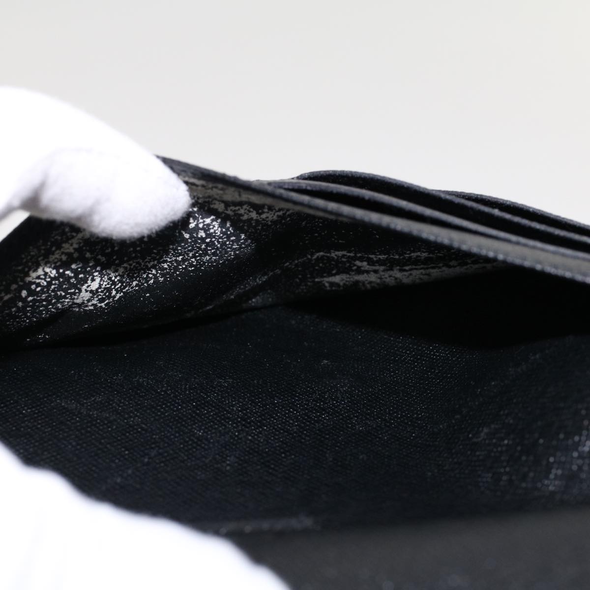 LOUIS VUITTON Epi Long Wallet 2Set Black Navy LV bs6412
