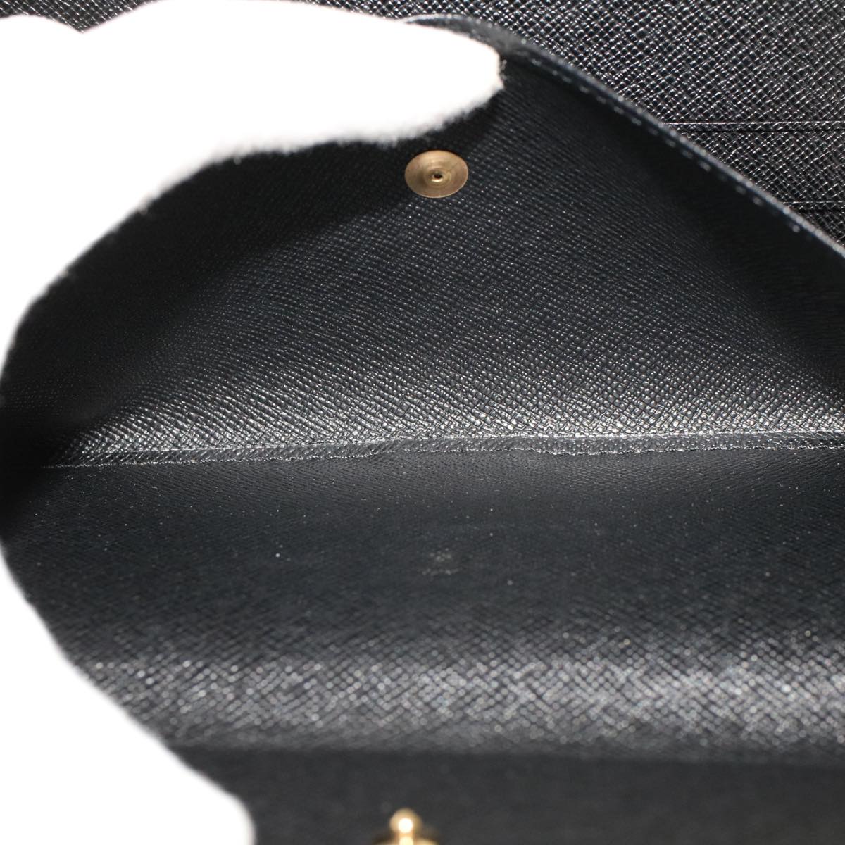 LOUIS VUITTON Epi Long Wallet 2Set Black Navy LV bs6412