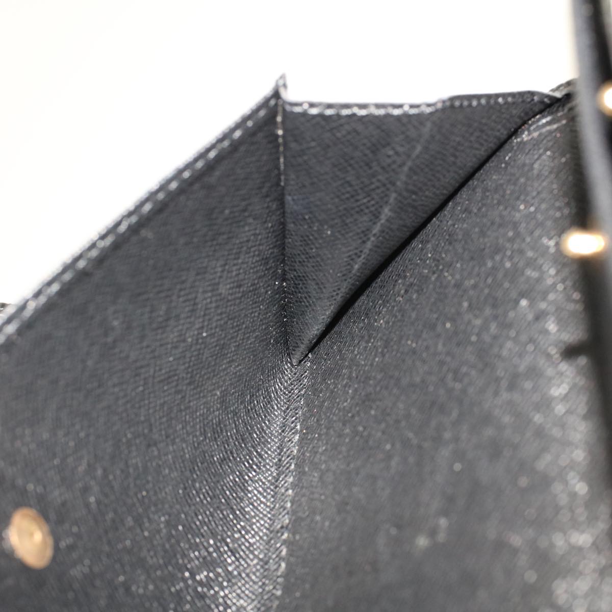 LOUIS VUITTON Epi Long Wallet 2Set Black Navy LV bs6412