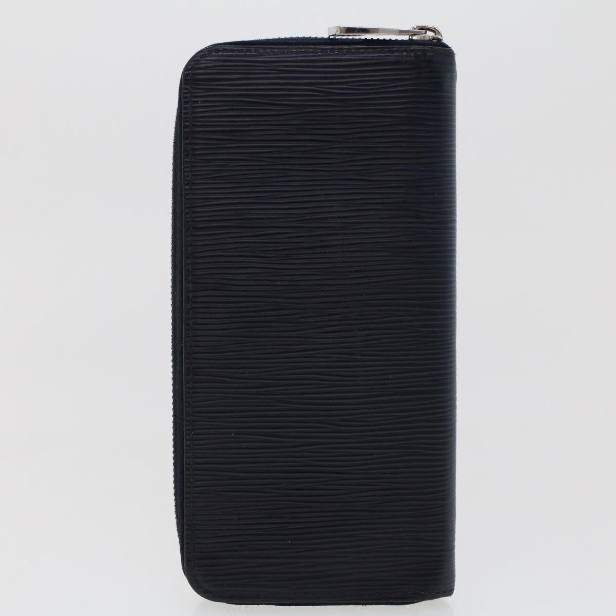 LOUIS VUITTON Epi Long Wallet 2Set Black Navy LV bs6412