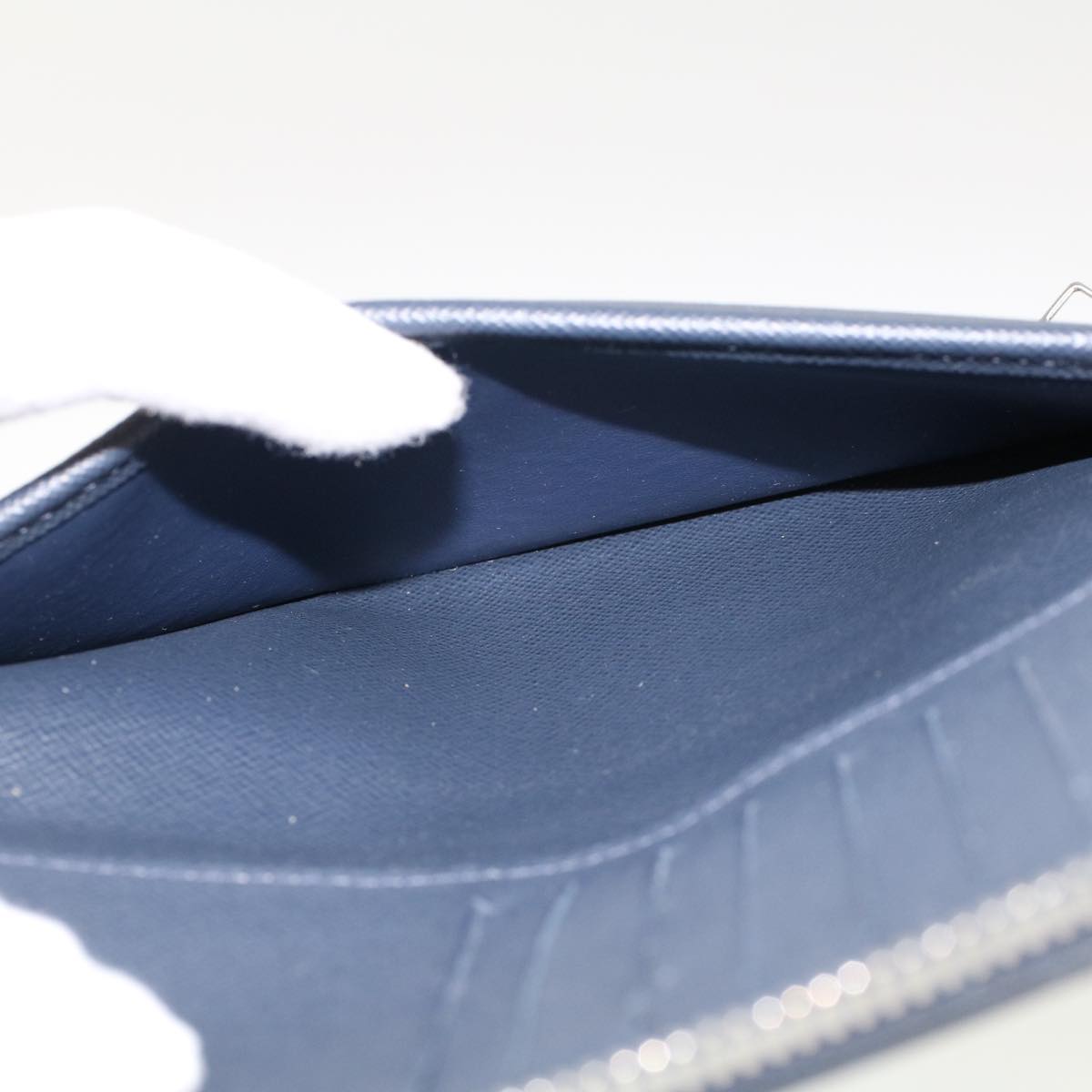 LOUIS VUITTON Epi Long Wallet 2Set Black Navy LV bs6412