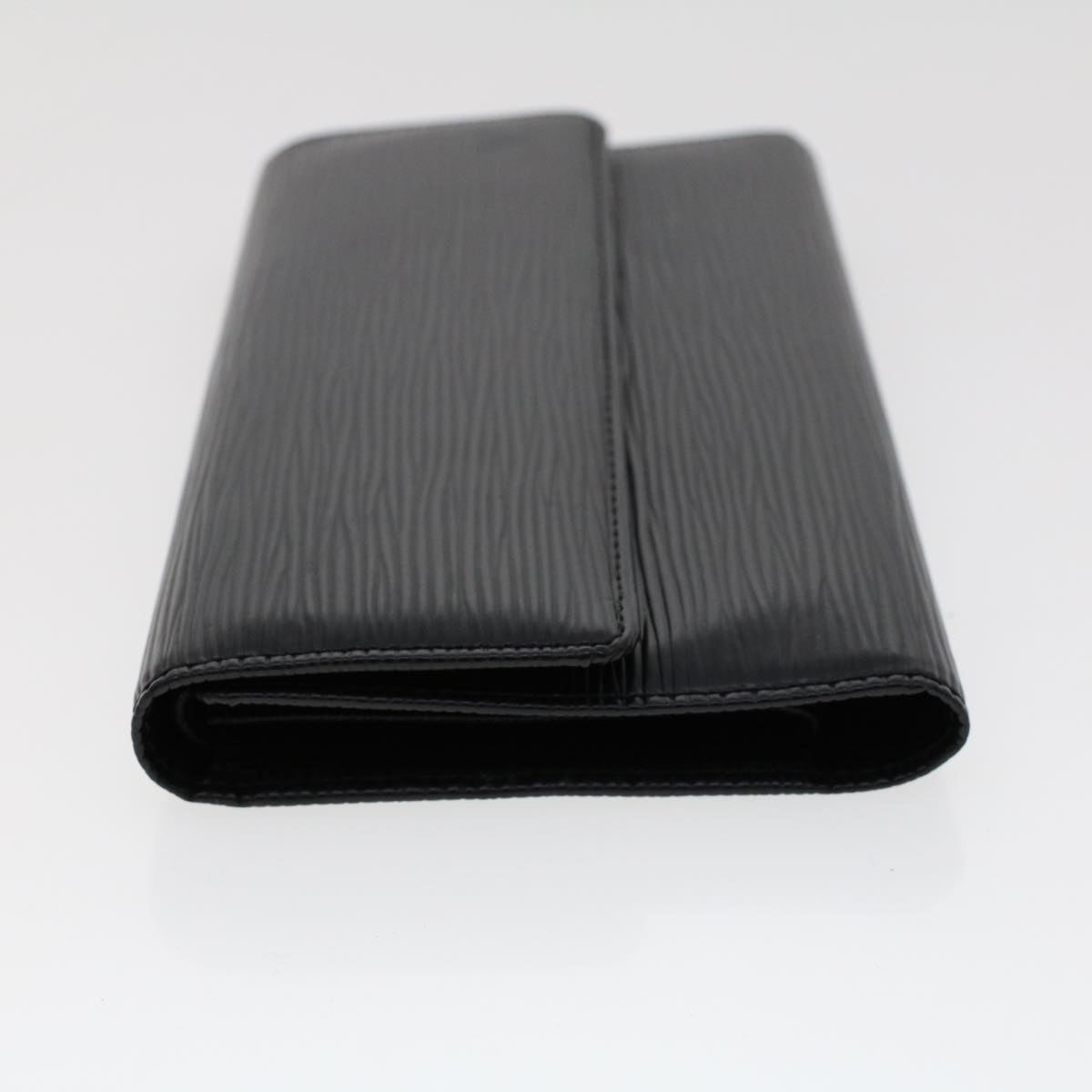 LOUIS VUITTON Epi Long Wallet 2Set Black Navy LV bs6412