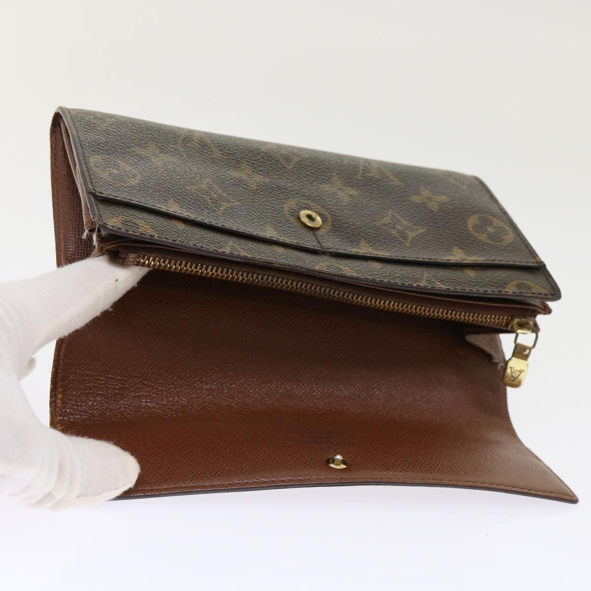 LOUIS VUITTON Monogram Portefeuille Sarah Long Wallet M60531 LV bs6413