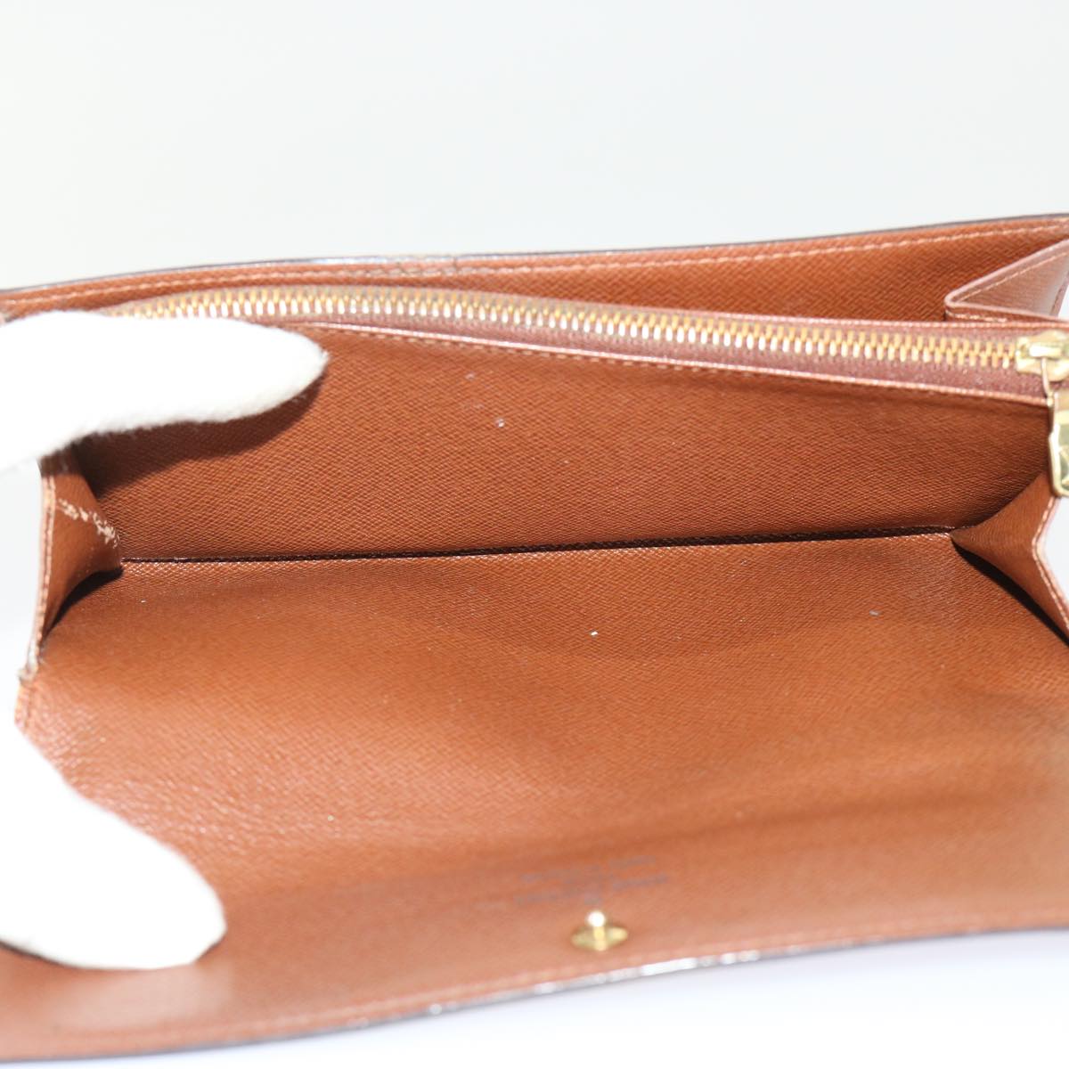 LOUIS VUITTON Monogram Portefeuille Sarah Long Wallet M60531 LV bs6413
