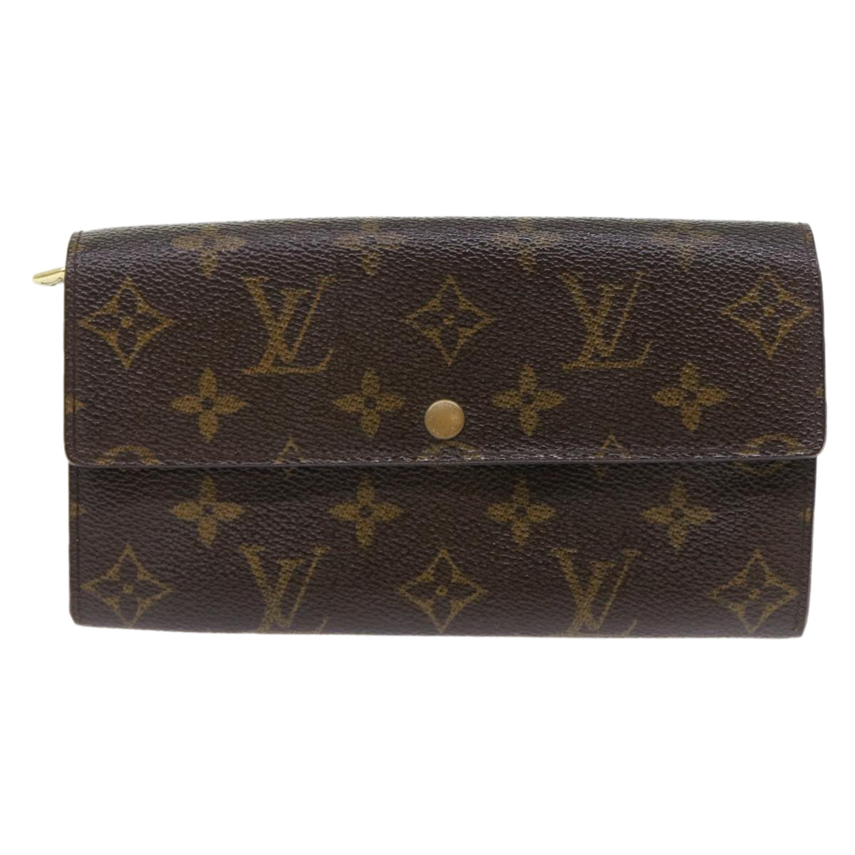 LOUIS VUITTON Monogram Portefeuille Sarah Long Wallet M60531 LV bs6413