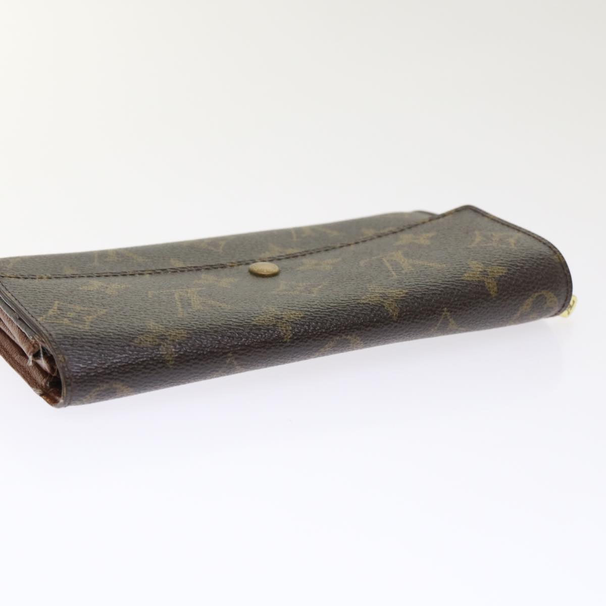 LOUIS VUITTON Monogram Portefeuille Sarah Long Wallet M60531 LV bs6413