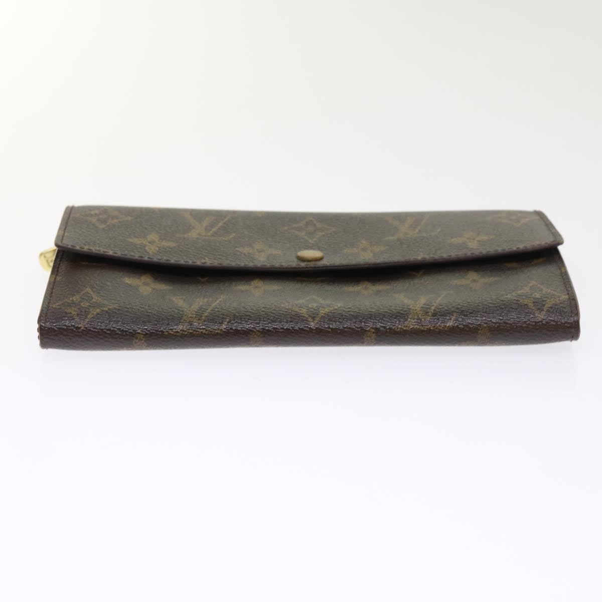 LOUIS VUITTON Monogram Portefeuille Sarah Long Wallet M60531 LV bs6413