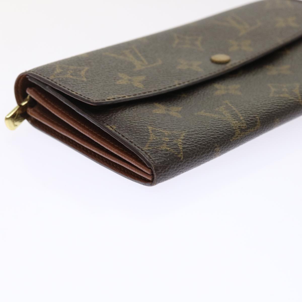 LOUIS VUITTON Monogram Portefeuille Sarah Long Wallet M60531 LV bs6413