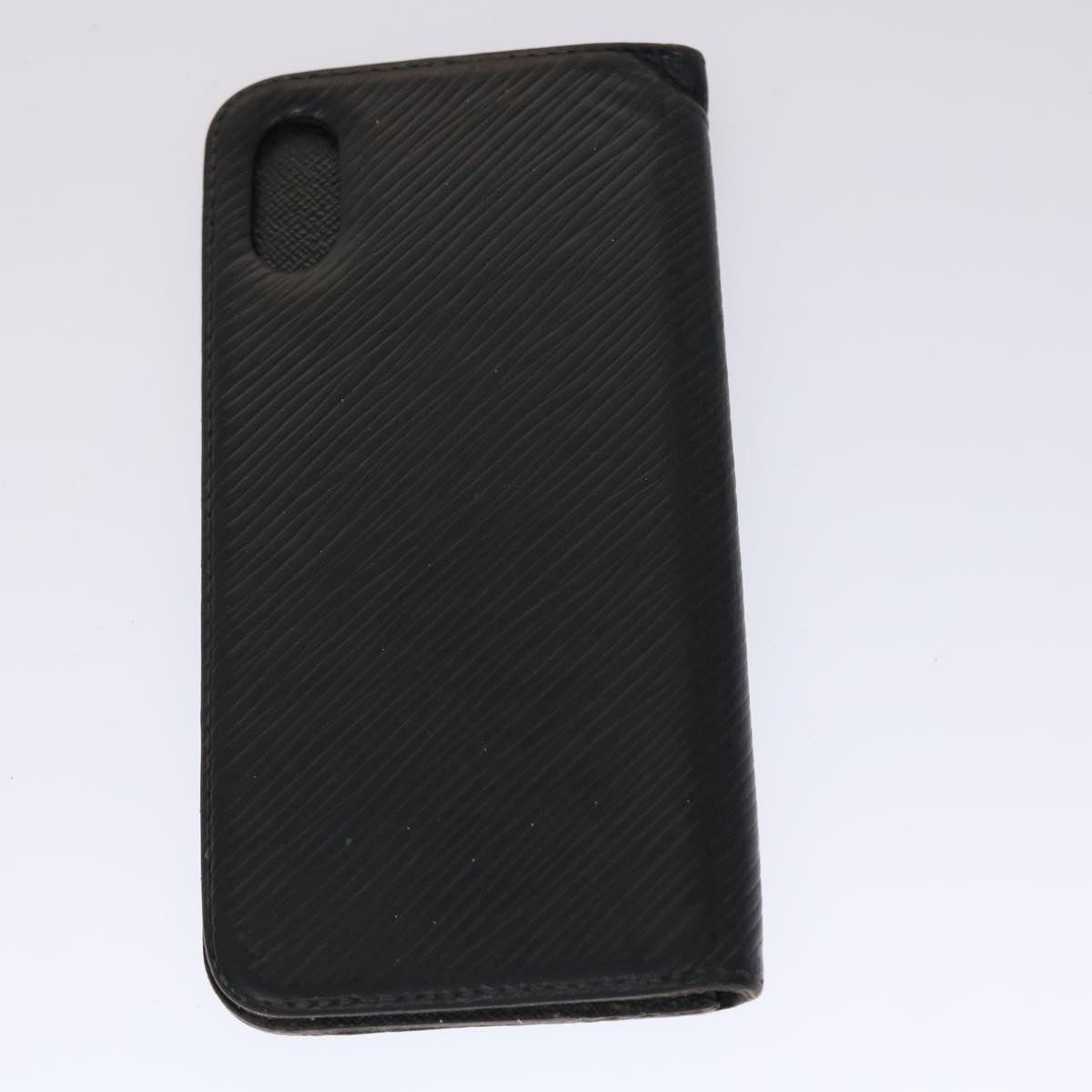LOUIS VUITTON Epi iPhone Case Wallet 4Set Black LV bs6427