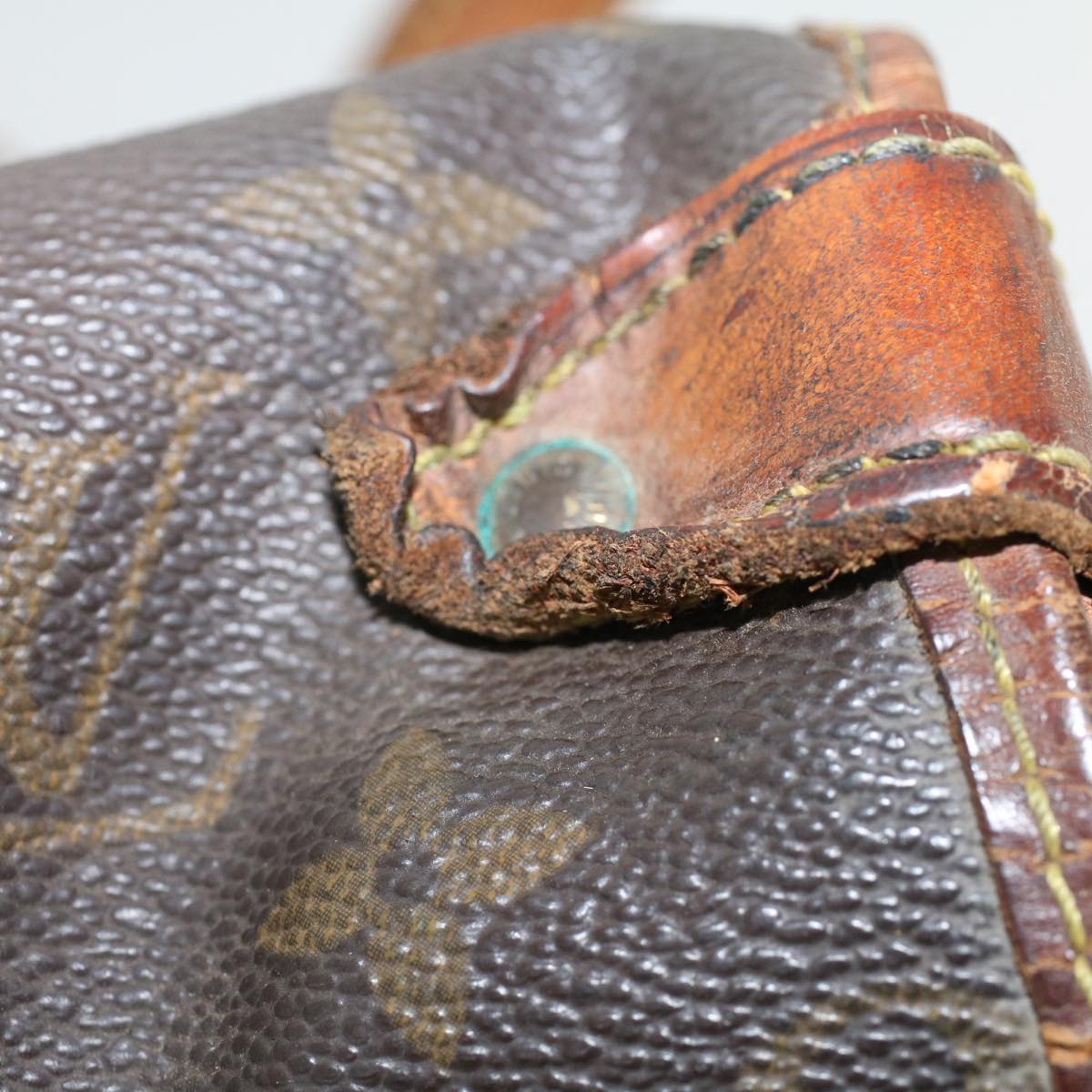 LOUIS VUITTON Monogram Saumur 35 Shoulder Bag M42254 LV bs6440