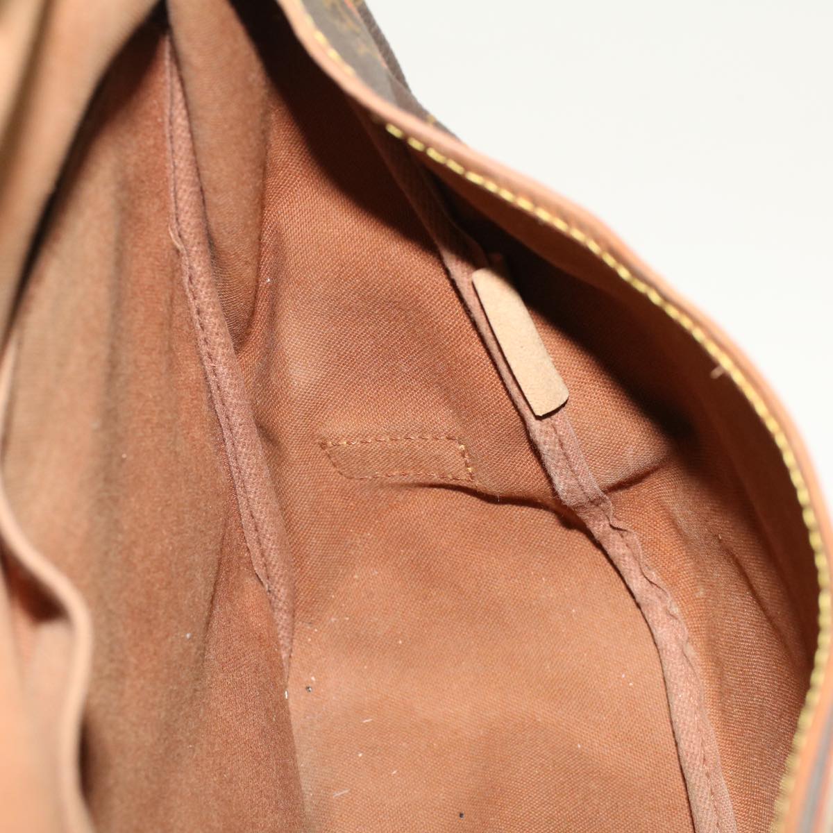 LOUIS VUITTON Monogram Saumur 35 Shoulder Bag M42254 LV bs6440