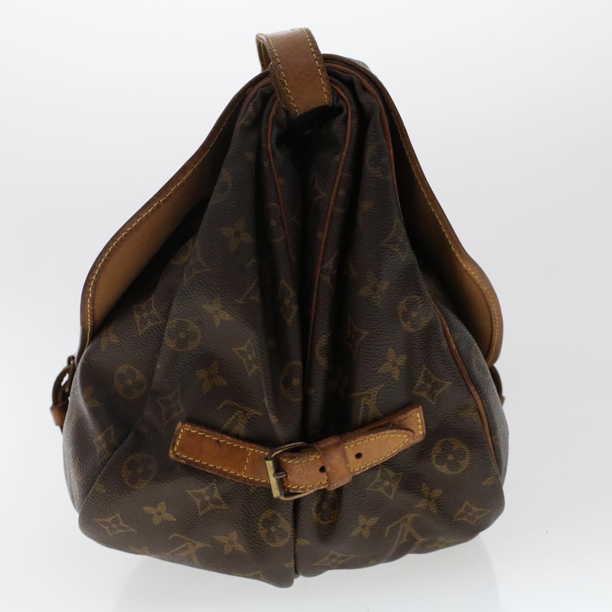 LOUIS VUITTON Monogram Saumur 35 Shoulder Bag M42254 LV bs6440