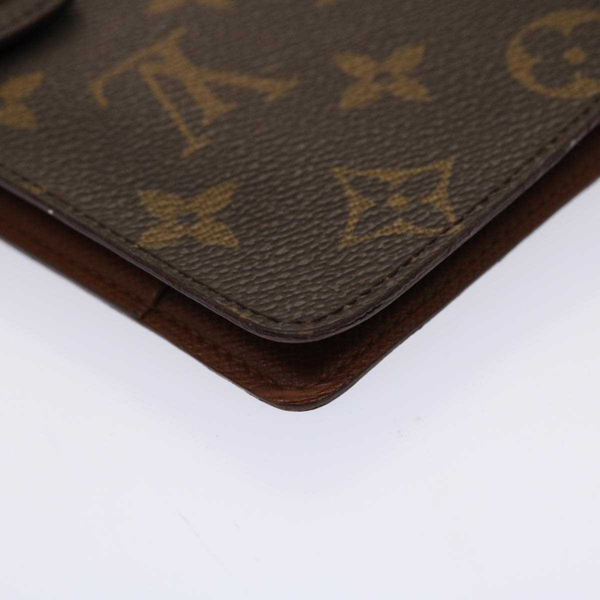 LOUIS VUITTON Monogram Agenda MM Day Planner Cover R20105 LV bs6441