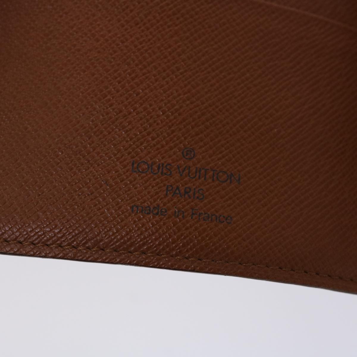 LOUIS VUITTON Monogram Agenda MM Day Planner Cover R20105 LV bs6441