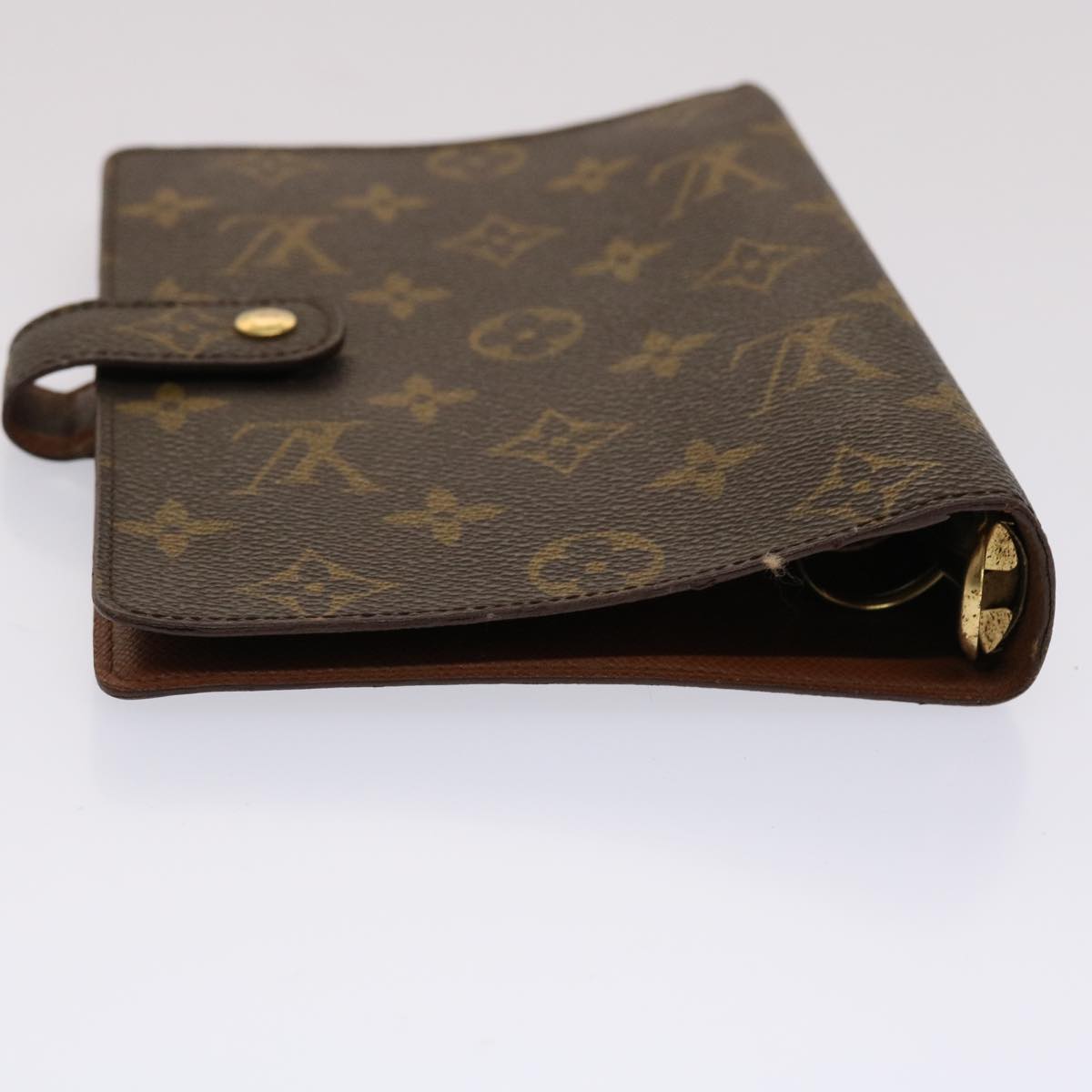 LOUIS VUITTON Monogram Agenda MM Day Planner Cover R20105 LV bs6441