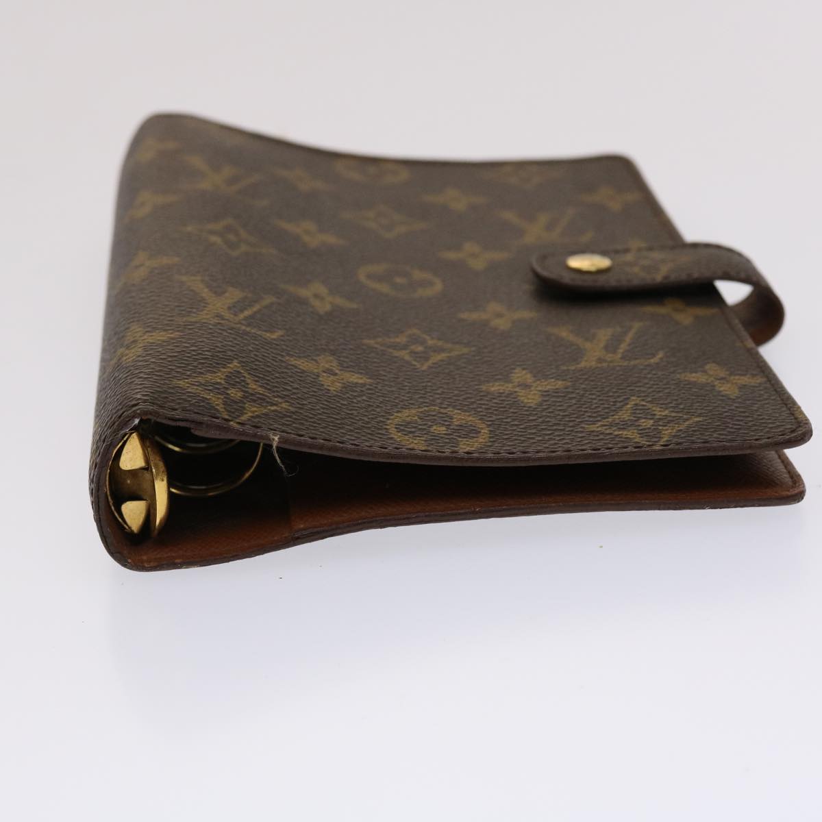 LOUIS VUITTON Monogram Agenda MM Day Planner Cover R20105 LV bs6441
