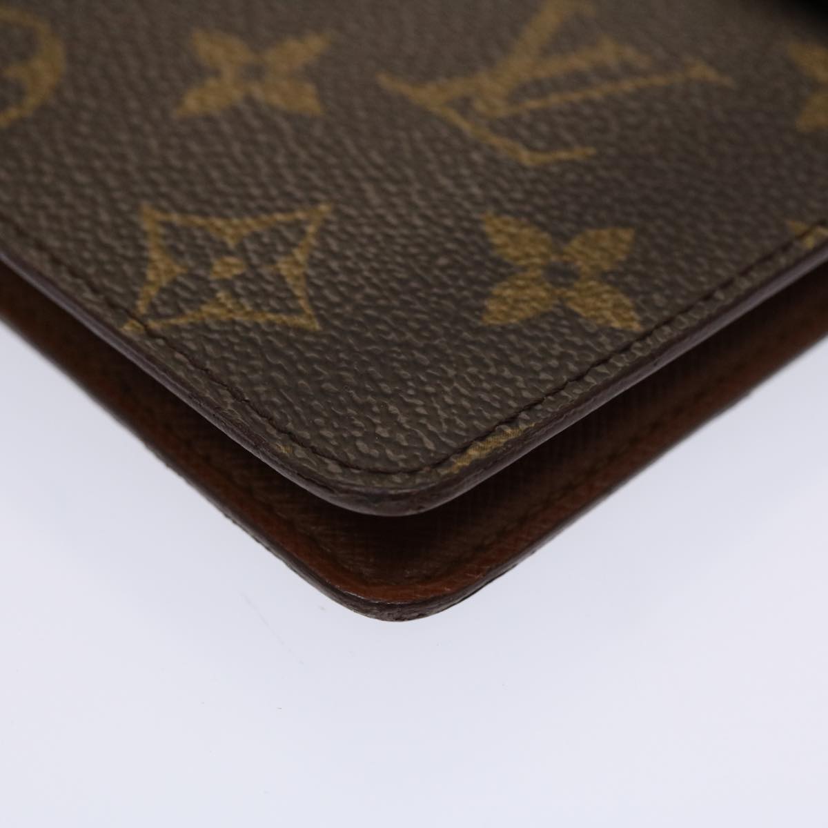 LOUIS VUITTON Monogram Agenda MM Day Planner Cover R20105 LV bs6441