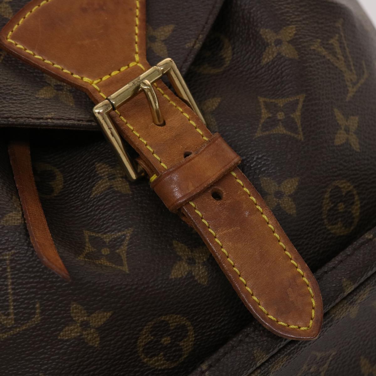 LOUIS VUITTON Monogram Montsouris GM Backpack M51135 LV bs6443