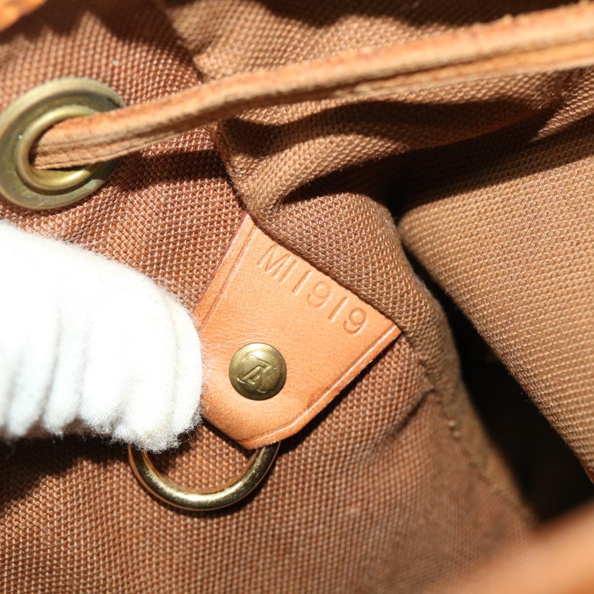 LOUIS VUITTON Monogram Montsouris GM Backpack M51135 LV bs6443