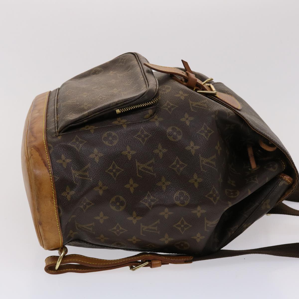 LOUIS VUITTON Monogram Montsouris GM Backpack M51135 LV bs6443