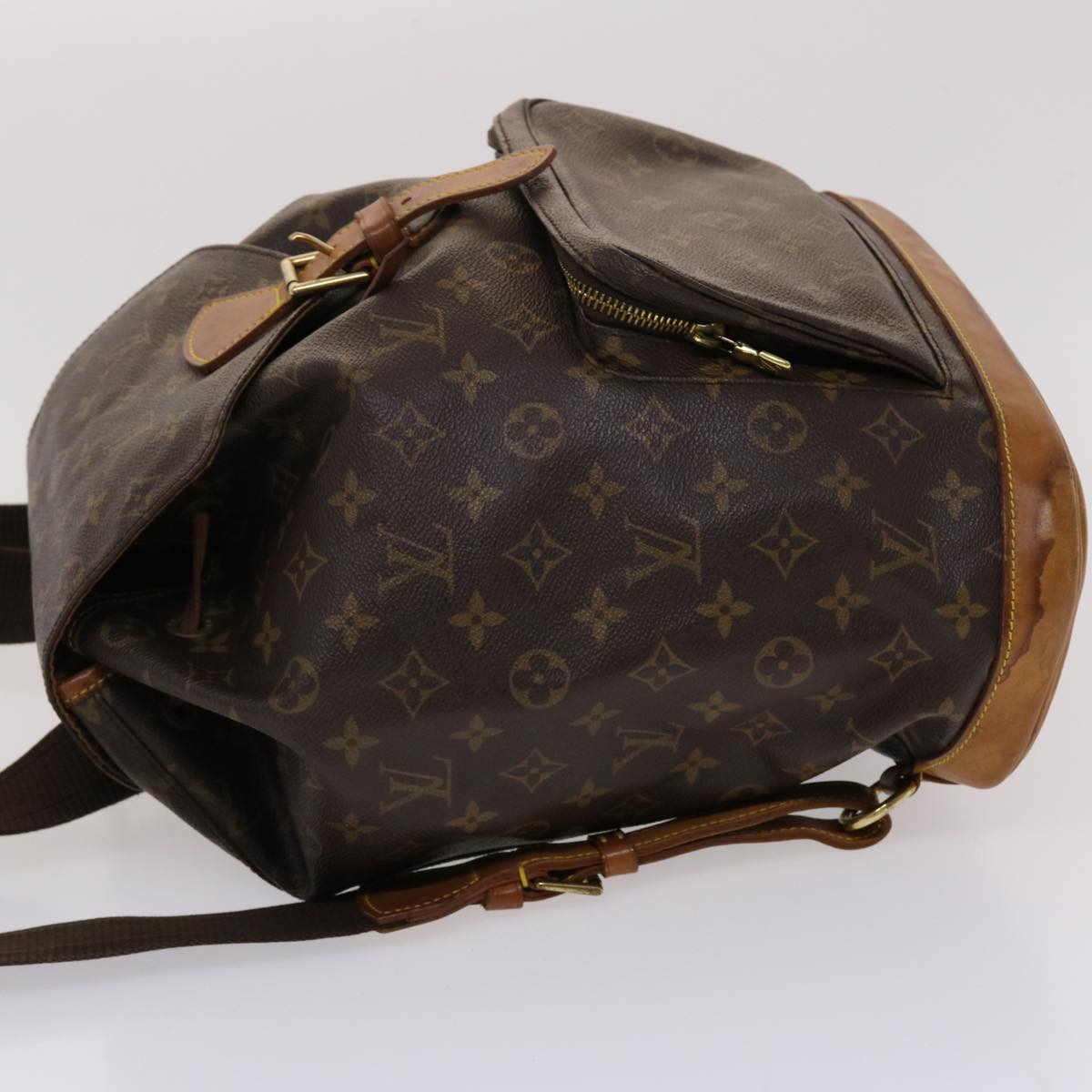LOUIS VUITTON Monogram Montsouris GM Backpack M51135 LV bs6443