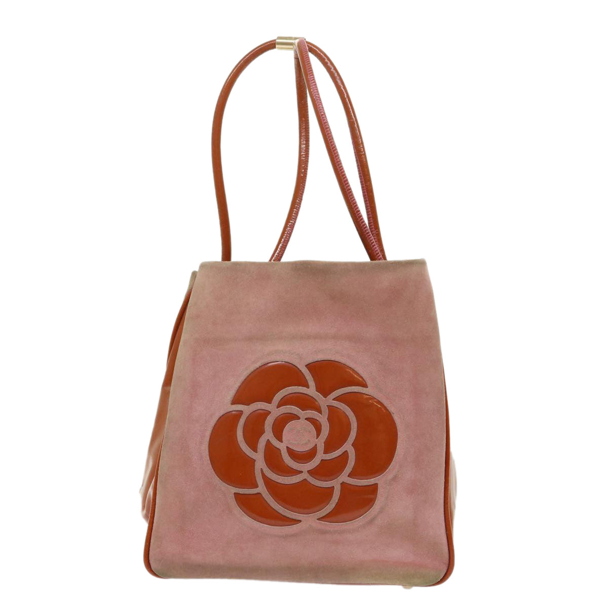 Luxury Chanel Shoulder Bag Suede Pink CC  bs6446