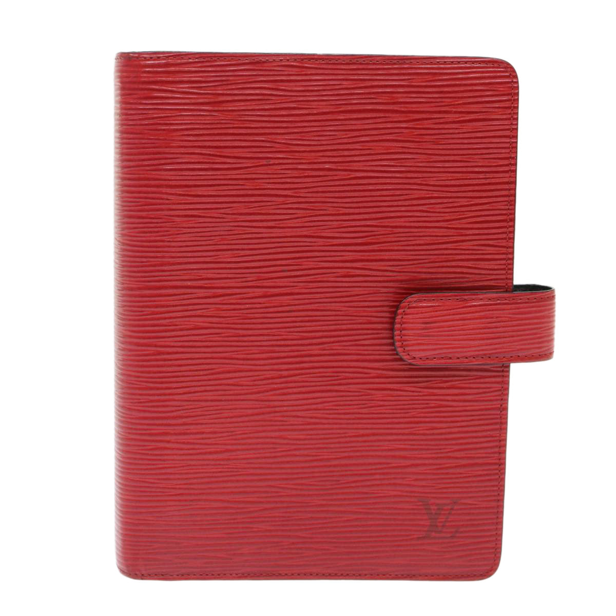 LOUIS VUITTON Epi Agenda MM Day Planner Cover Red R20047 LV bs6511