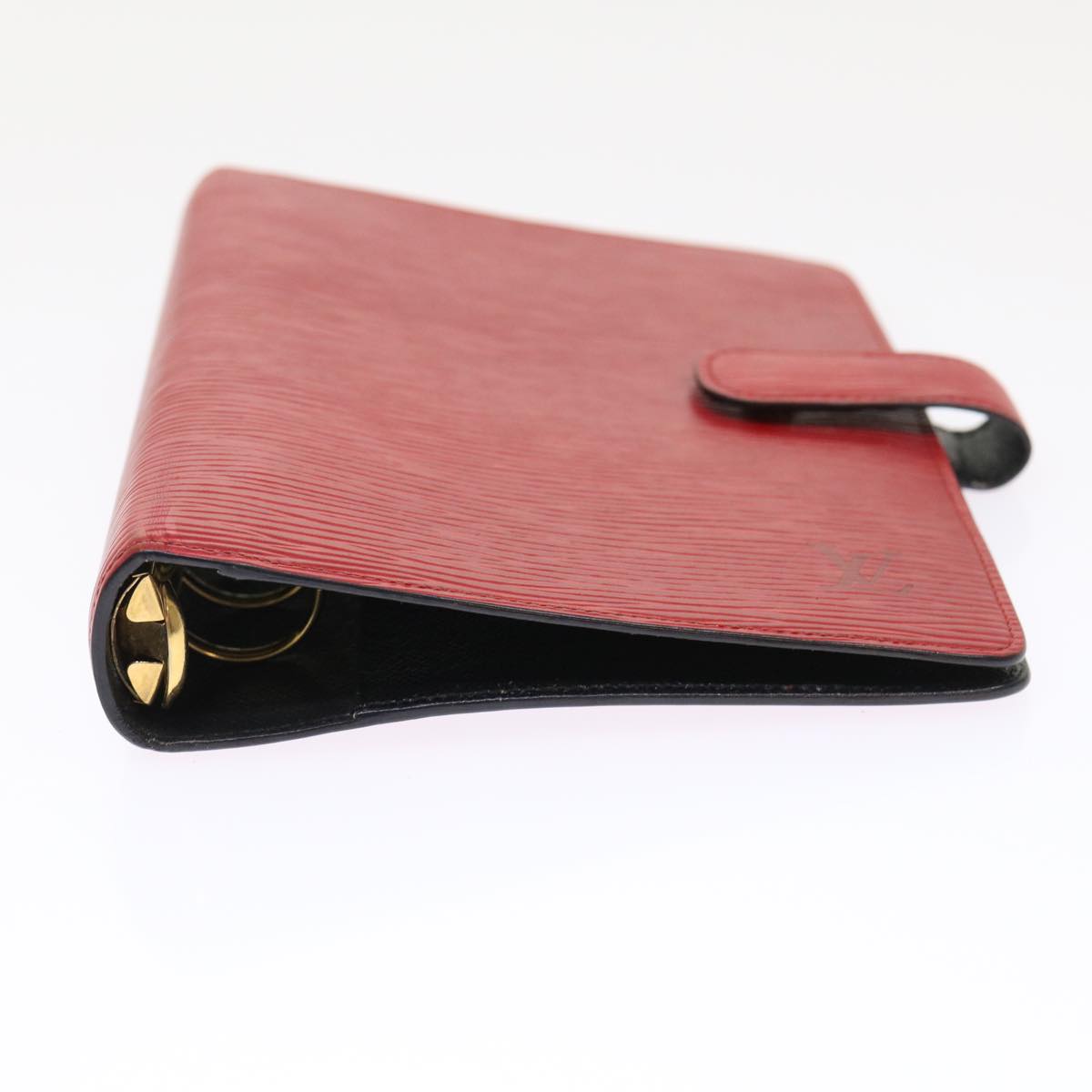 LOUIS VUITTON Epi Agenda MM Day Planner Cover Red R20047 LV bs6511