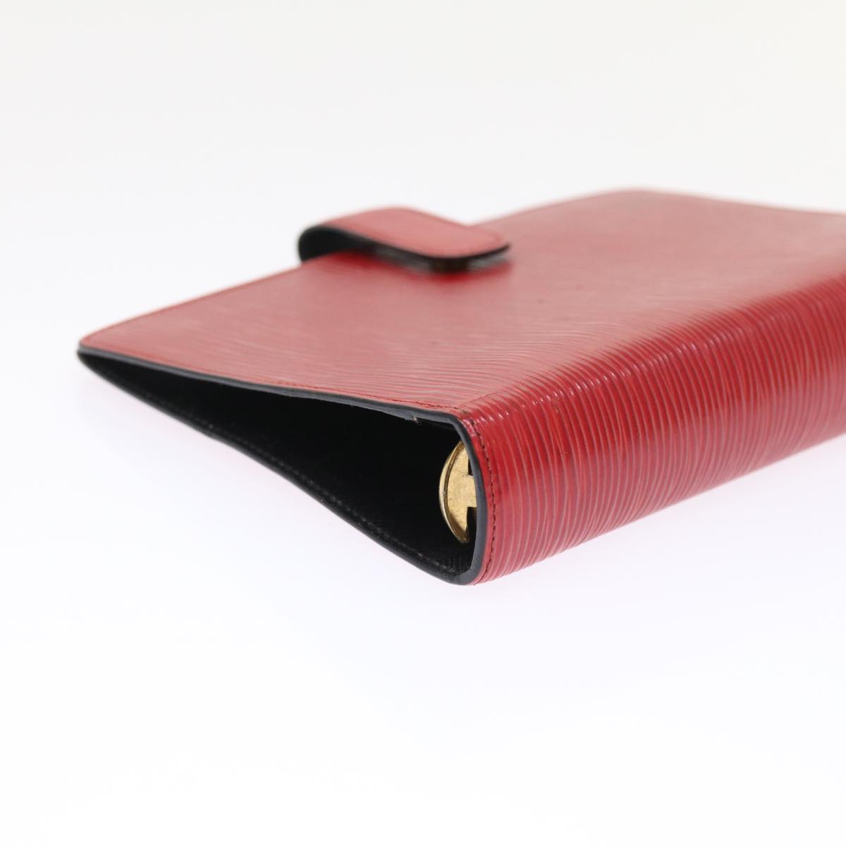 LOUIS VUITTON Epi Agenda MM Day Planner Cover Red R20047 LV bs6511