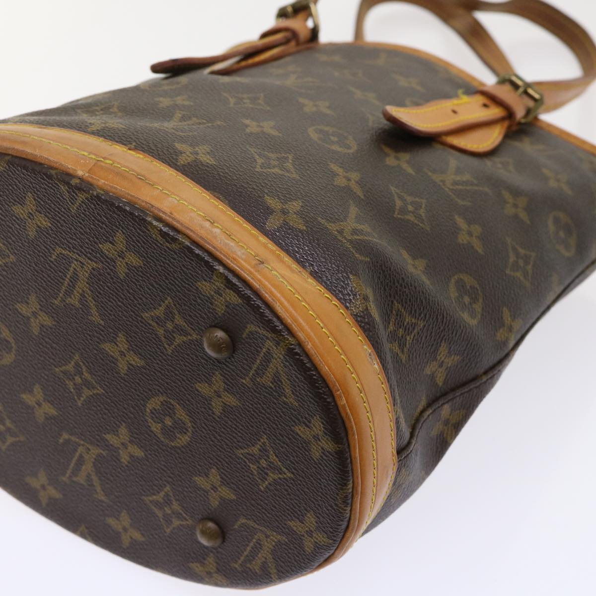 LOUIS VUITTON Monogram Bucket PM Shoulder Bag M42238 LV bs6531
