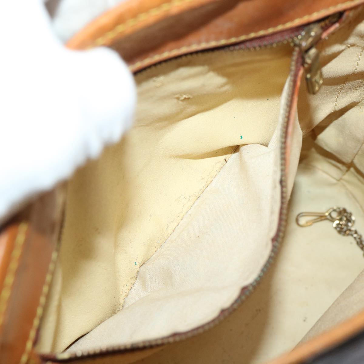 LOUIS VUITTON Monogram Bucket PM Shoulder Bag M42238 LV bs6531