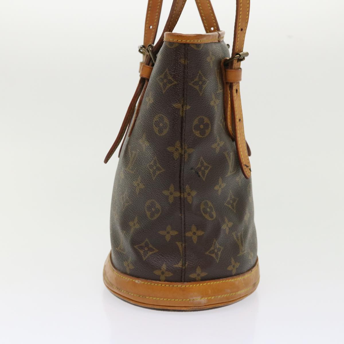 LOUIS VUITTON Monogram Bucket PM Shoulder Bag M42238 LV bs6531
