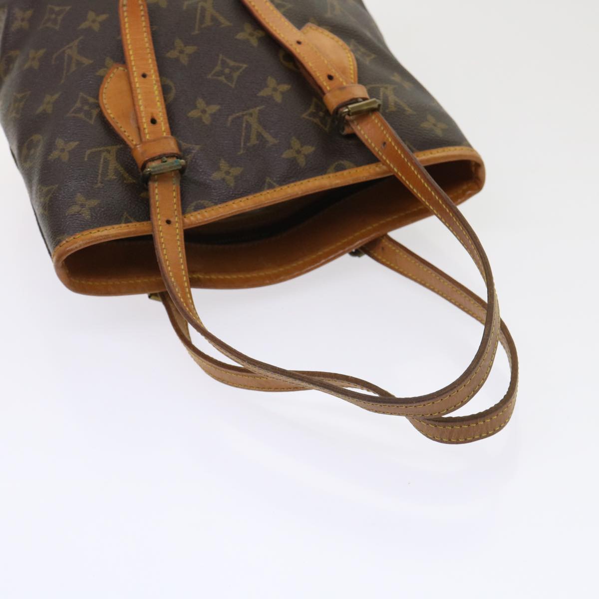 LOUIS VUITTON Monogram Bucket PM Shoulder Bag M42238 LV bs6531