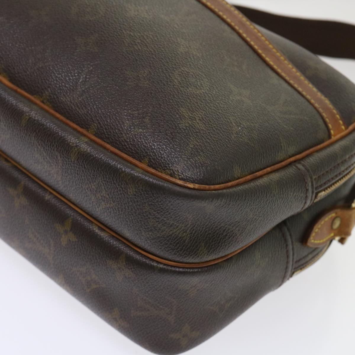 LOUIS VUITTON Monogram Reporter PM Shoulder Bag M45254 LV bs6532