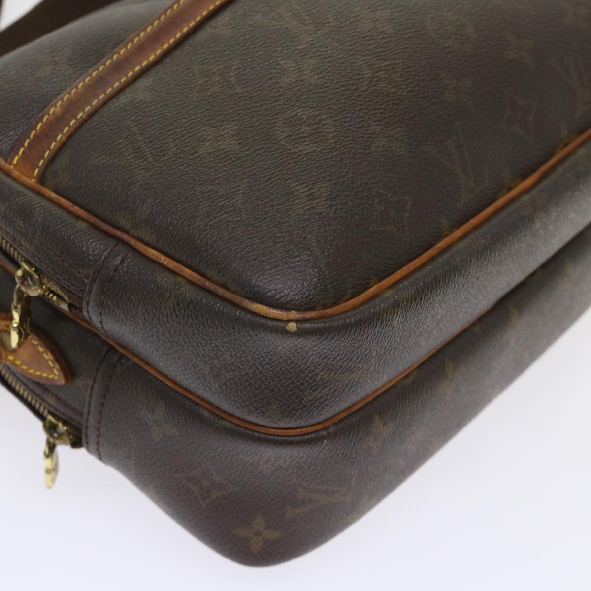 LOUIS VUITTON Monogram Reporter PM Shoulder Bag M45254 LV bs6532