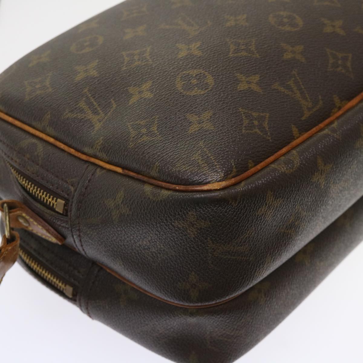 LOUIS VUITTON Monogram Reporter PM Shoulder Bag M45254 LV bs6532