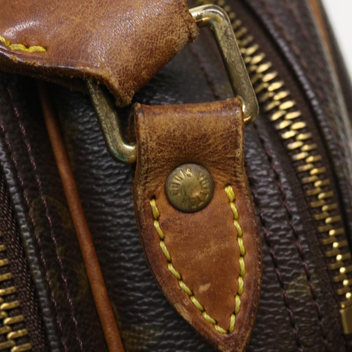 LOUIS VUITTON Monogram Reporter PM Shoulder Bag M45254 LV bs6532