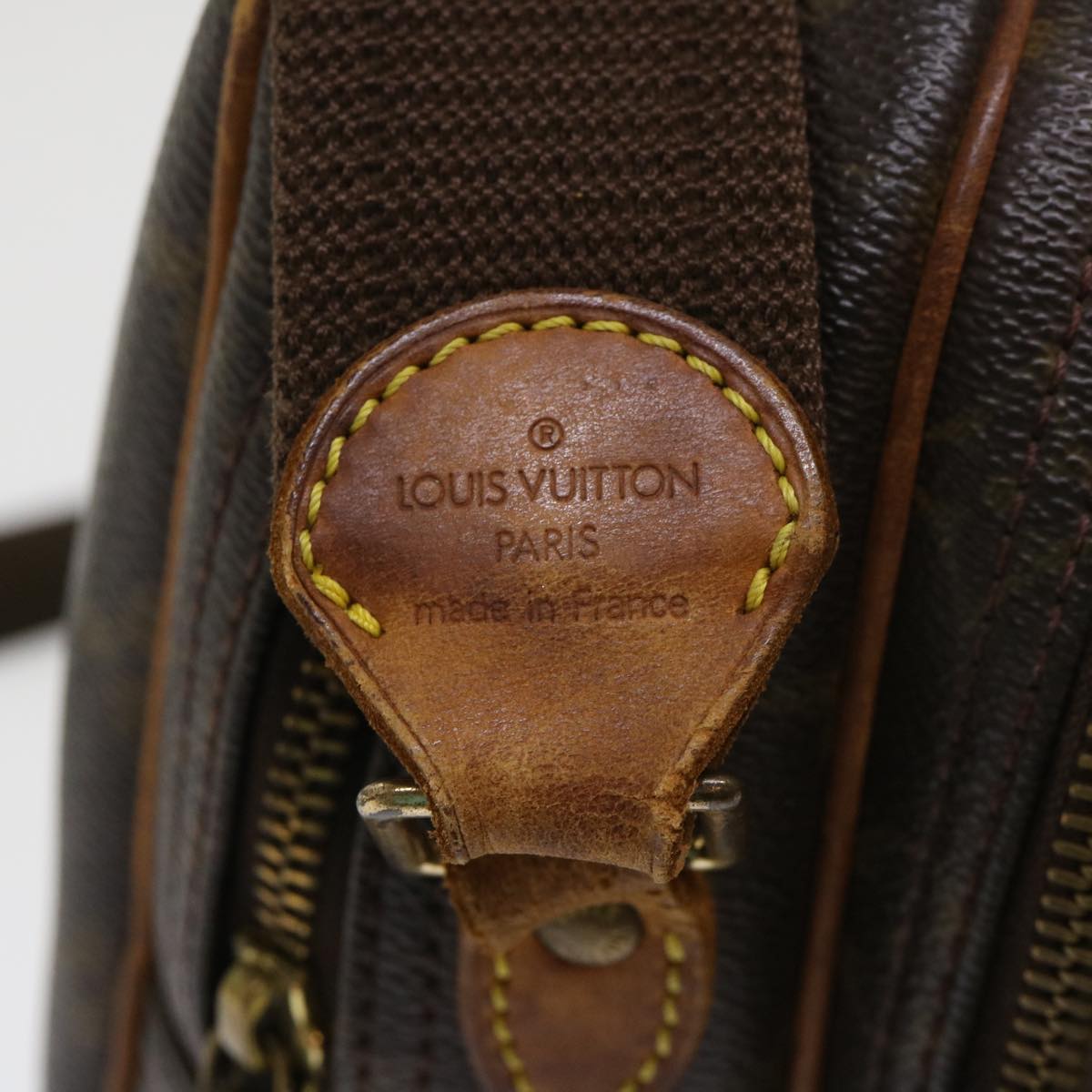 LOUIS VUITTON Monogram Reporter PM Shoulder Bag M45254 LV bs6532