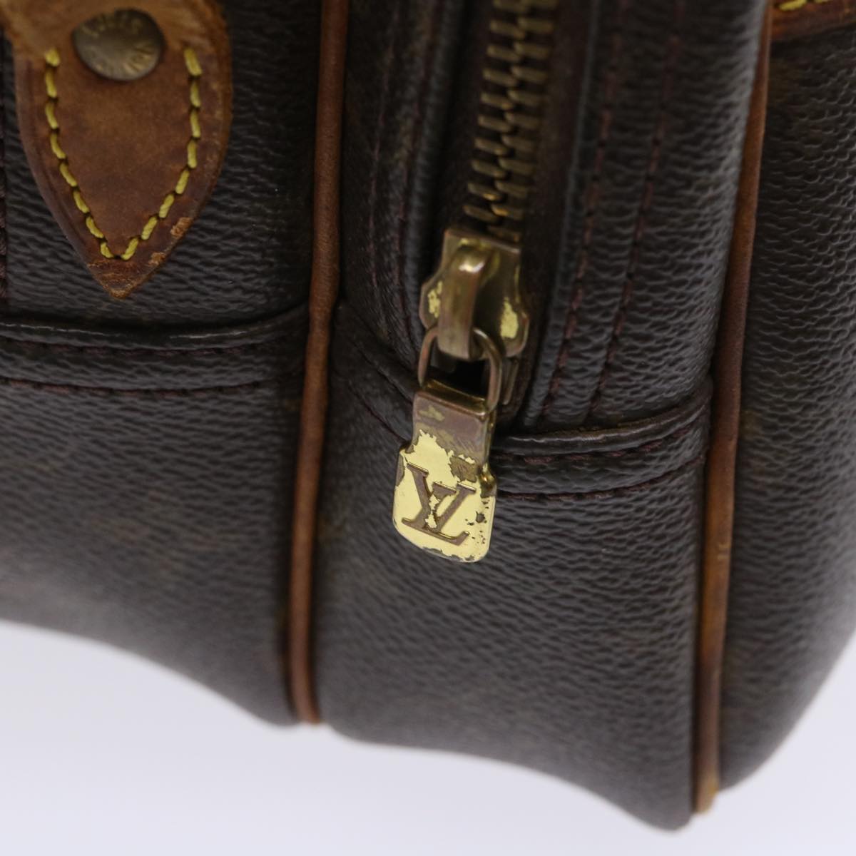 LOUIS VUITTON Monogram Reporter PM Shoulder Bag M45254 LV bs6532