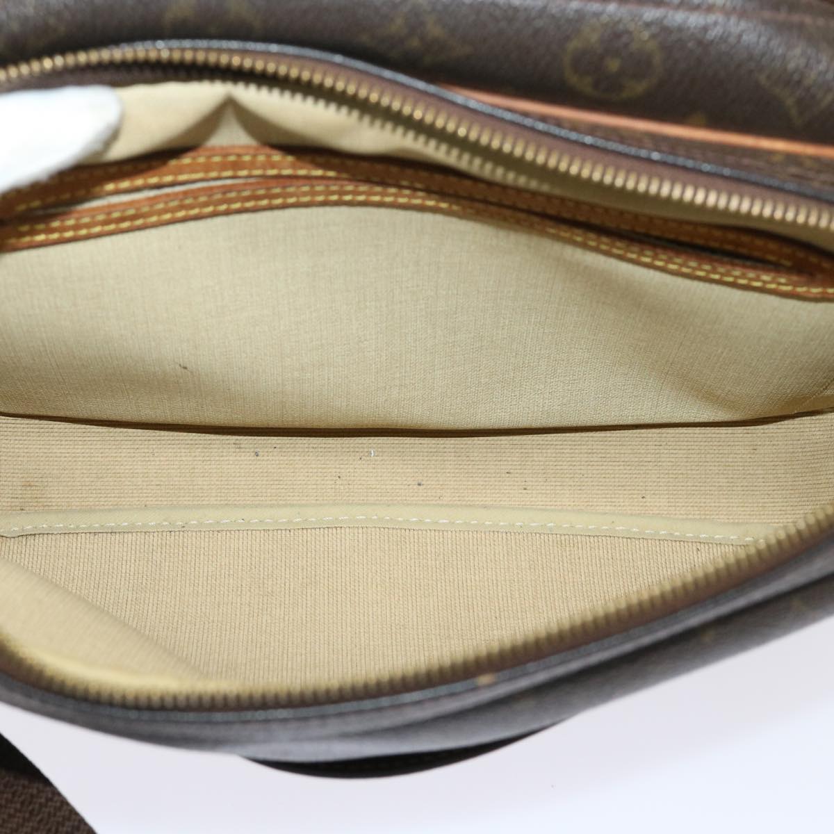 LOUIS VUITTON Monogram Reporter PM Shoulder Bag M45254 LV bs6532
