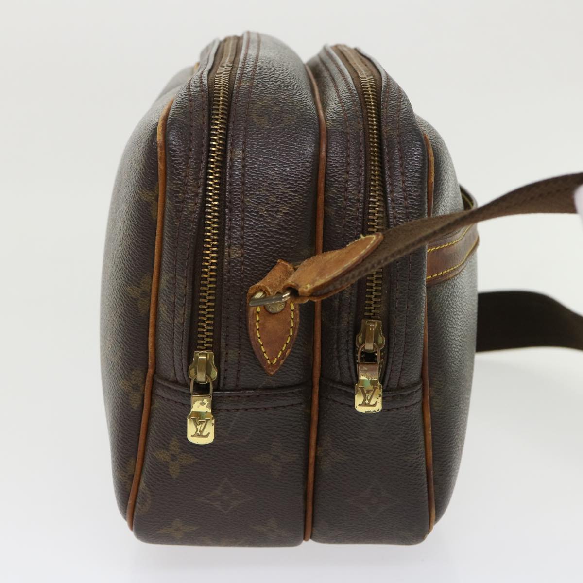LOUIS VUITTON Monogram Reporter PM Shoulder Bag M45254 LV bs6532