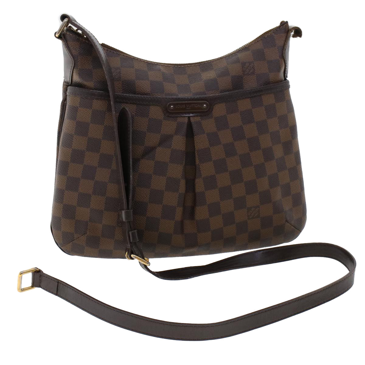 LOUIS VUITTON Damier Ebene Bloomsbury PM Shoulder Bag N42251 LV bs6533