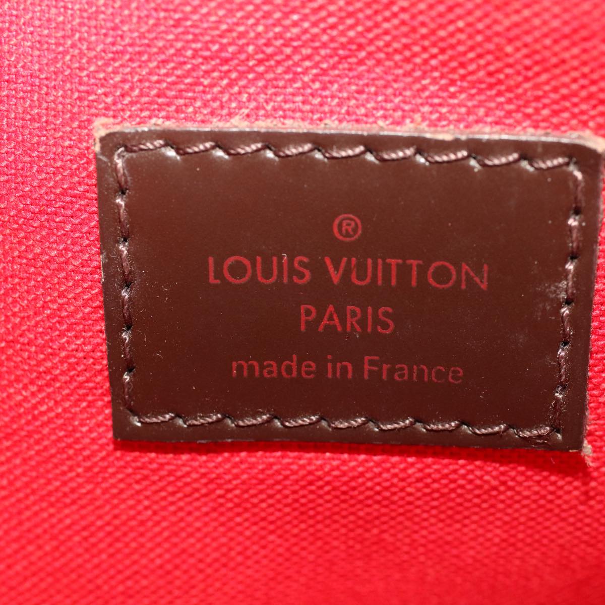 LOUIS VUITTON Damier Ebene Bloomsbury PM Shoulder Bag N42251 LV bs6533