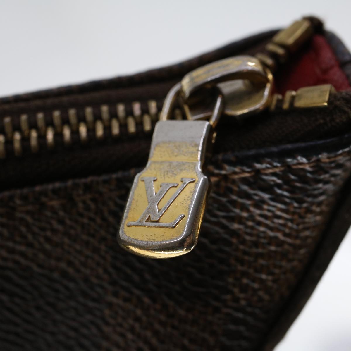 LOUIS VUITTON Damier Ebene Bloomsbury PM Shoulder Bag N42251 LV bs6533