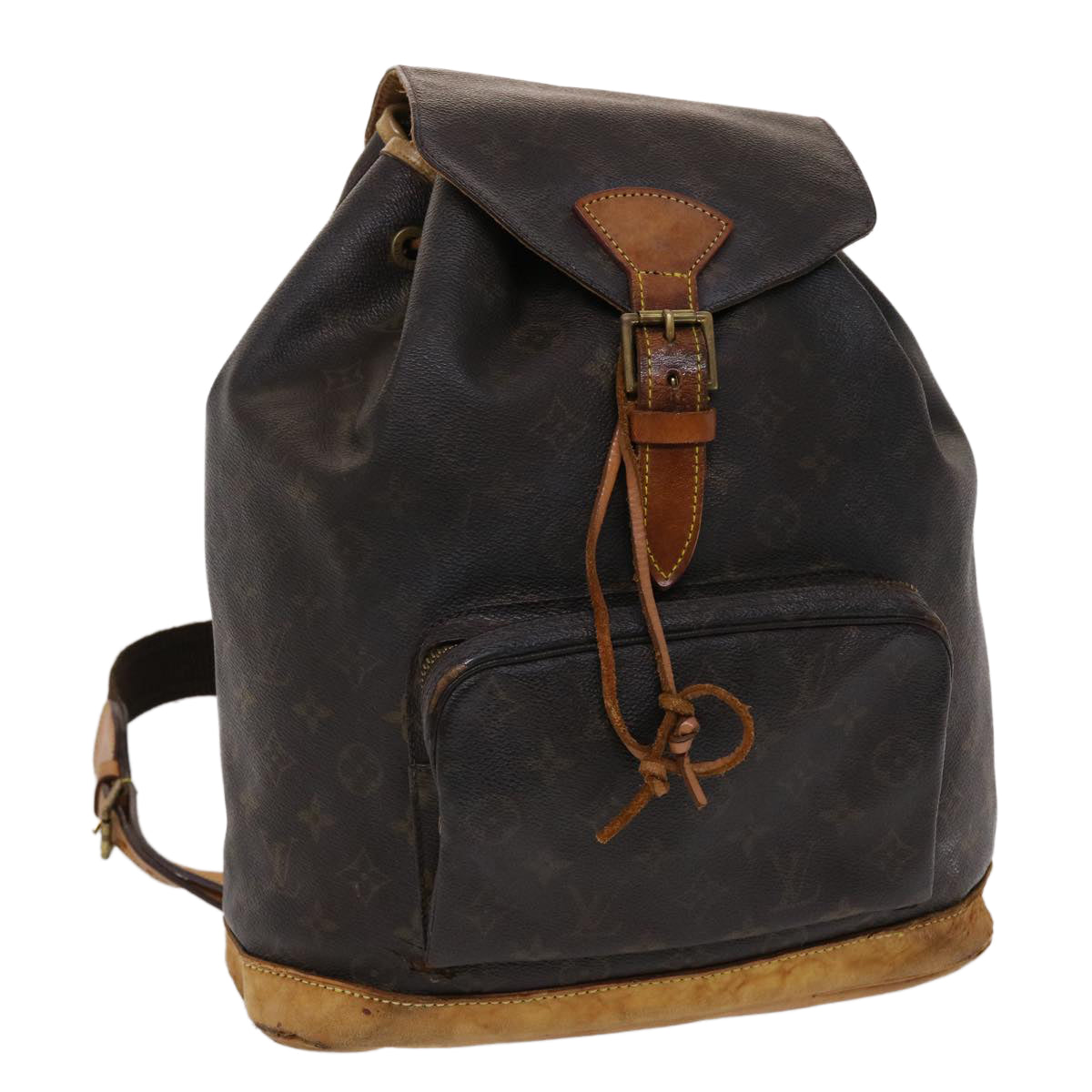 LOUIS VUITTON Monogram Montsouris GM Backpack M51135 LV bs6535