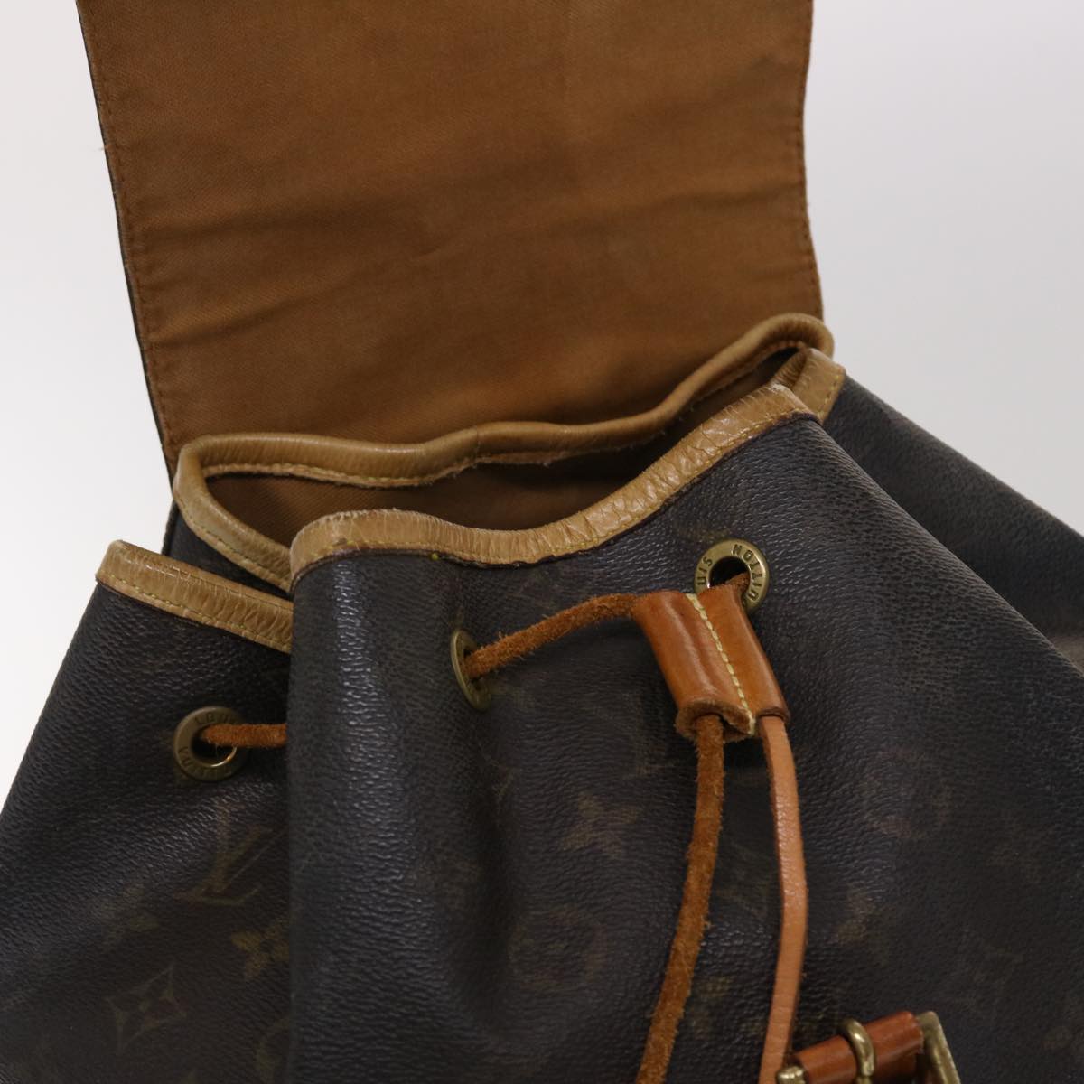 LOUIS VUITTON Monogram Montsouris GM Backpack M51135 LV bs6535
