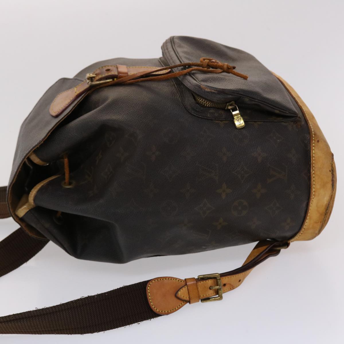 LOUIS VUITTON Monogram Montsouris GM Backpack M51135 LV bs6535
