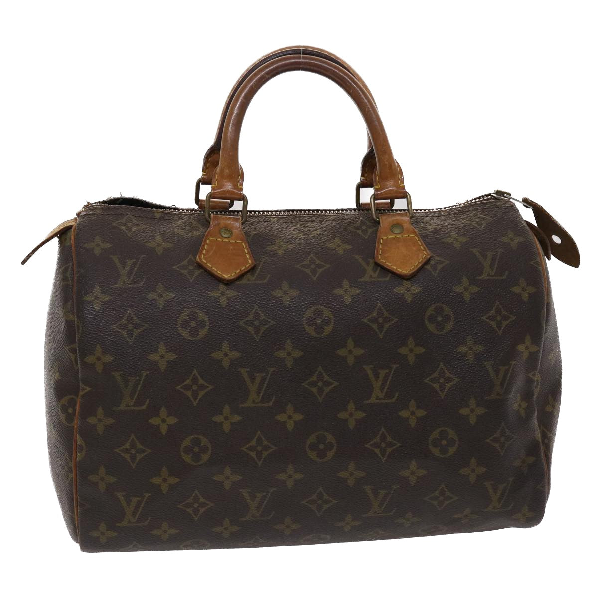 LOUIS VUITTON Monogram Speedy 30 Hand Bag M41526 LV bs6537